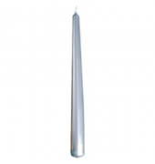 Kerzen 204049.027 ohne silber 250x25mm (Hx&Oslash;) ca. 8 Stunden Brenndauer