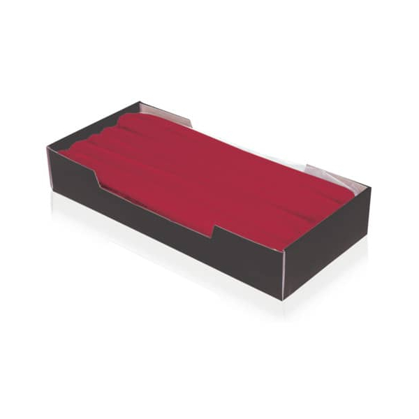 12 Stück Wiedemann Kerzen 203039.056 altrot 250x25mm (HxØ) ca. 8 Stunden Brenndauer 4009406404692 Wiedemann