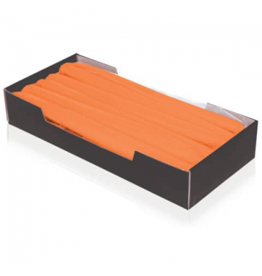 Kerzen 203039.089 ohne aprikose 250x25mm (Hx&Oslash;) ca. 8 Stunden Brenndauer