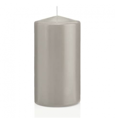 Stumpenkerzen 218123.020 zinn 150x80mm (HxØ) ca. 69 Stunden Brenndauer
