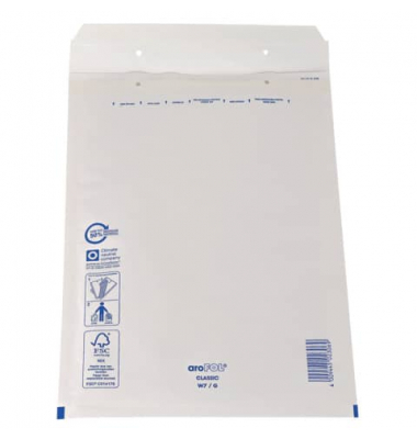 Luftpolstertaschen AROFOL Gr.7/G 2FVAF000107 Classic W7/G, 2FVAF000107, innen 230x340mm, Haftklebung mit Abdeckstreifen, Adhäsio