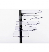 Briefablage Schalenset 720+5005+000, B4, anthrazit, Kunststoff