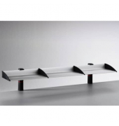 Ablageboard 1er anthrazit 120cm