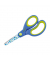Kinderschere Kids Lolly, Spezialstahl, 13cm, blaugemustert/gelb