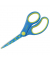 Kinderschere Kids ABC, Spezialstahl, 14cm, blaugelb gemustert
