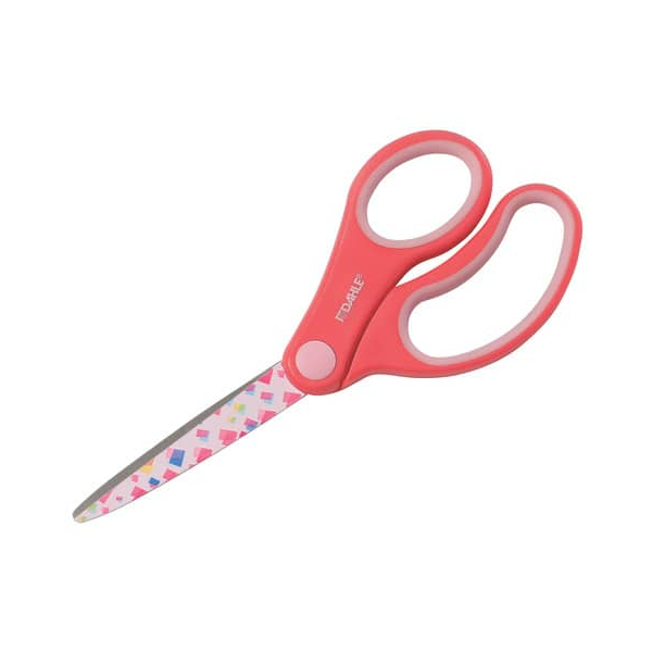 5 Stück Dahle Kinderschere Kids Confetti, Spezialstahl, 14cm, pinkbunt 4009729060889 Dahle