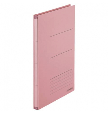 Platzspar-Ordner ZeroMax 89810, A4 10-100mm variabel Karton vollfarbig pink