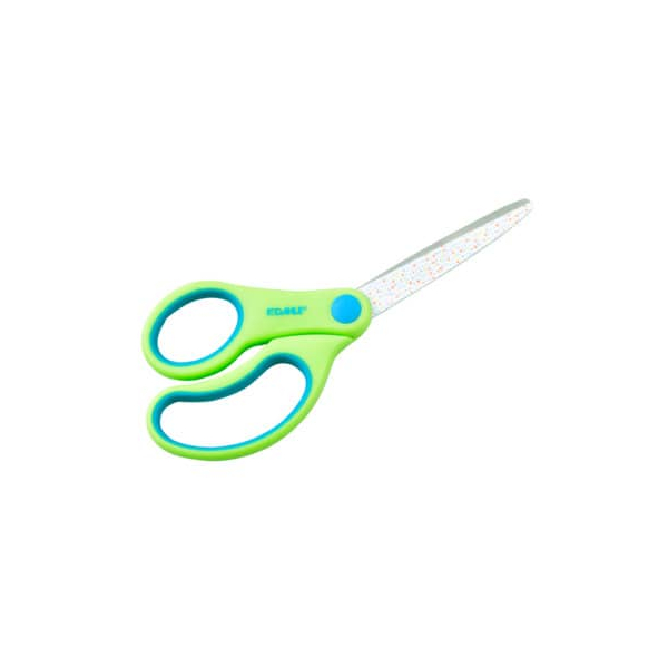 5 Stück Dahle Kinderschere Kids ABC, Spezialstahl, 14cm, Linkshänder, grün 4009729071229 Dahle