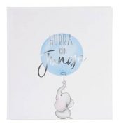 Fotoalbum Hurra ein Junge blau 15 206, Hurra ein Junge