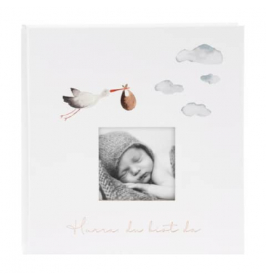 Fotoalbum Baby 15 474, Hurra du bist da, 31x30cm, 60 Seiten
