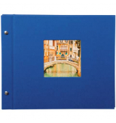 Fotoschraubbuch Bella Vista blau