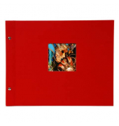 Fotoschraubbuch Bella Vista rot