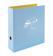 Motivordner frech & frei Faultier und Schriftzug "vielleicht später" 33 129, A4 80mm breit