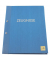 Zeugnismappe Colours 36003, blau, A4, mit 12 Hüllen