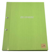 Zeugnismappe Colours 36005, apfelgrün, A4, mit 12 Hüllen