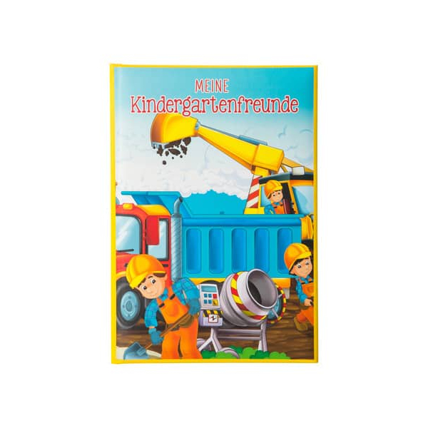 4009835432167 - Freundebuch Kindergarten Baustelle - 88 illustrierte Seiten A5 4009835432167 GOLDBUCH 4009835432167 - Freundebuch Kindergarten Baustelle - 88 illustrierte Seiten A5 4009835432167 GOLDBUCH