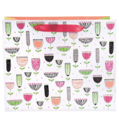 Geschenktasche 46 513, allgemein, Schleifenband, Quality Time, 330mm x 270mm
