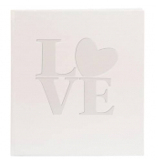 Gästebuch Hochzeit White Love