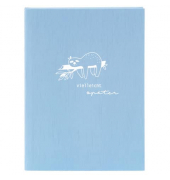 Notizbuch 64 129, frech & frei, blau, A5, punktkariert, 100g, 100 Blatt / 200 Seiten