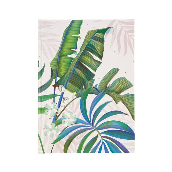 4009835643662 - Notizbuch Tropical weiß - A5 blanko 200 Seiten 40098356436 4009835643662 - Notizbuch Tropical weiß - A5 blanko 200 Seiten 40098356436