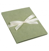 Einsteckalbum Leporello smoke green