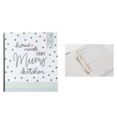 Kochrezeptordner Homemade from Mum's Kitchen 69 041, 21x22,5cm 50mm schmal