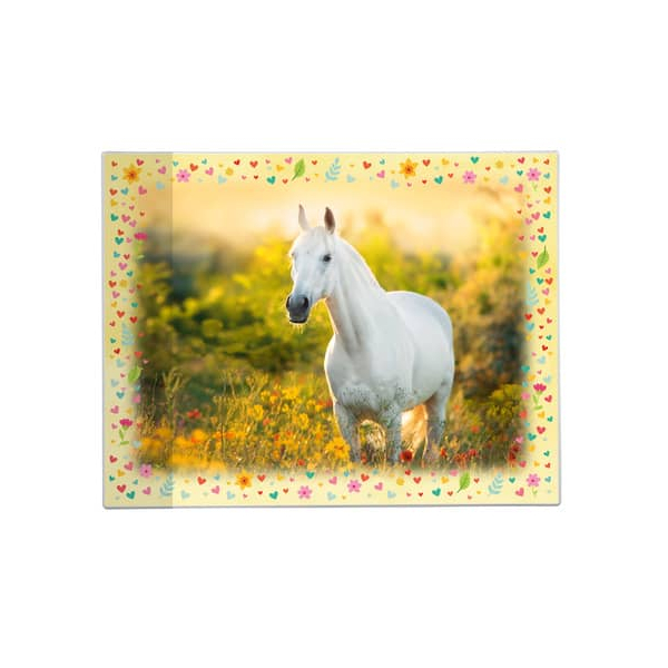 4009835751176 - Schreibunterlage Chiara 75 117 bunt Stute auf einer Sommerwiese 49x38cm 4009835751176 Goldbuch