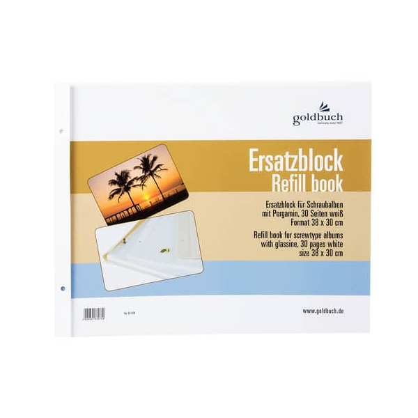 4009835830789 - 83078 Ersatzblock 38x30 30 Seiten Weiã? + Schrauben 83078 40 4009835830789 - 83078 Ersatzblock 38x30 30 Seiten Weiã? + Schrauben 83078 40