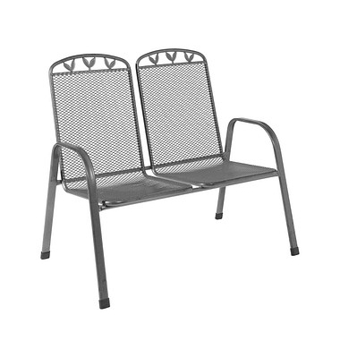 greemotion Gartenbank Toulouse 416322 eisengrau Metall 108,0 cm