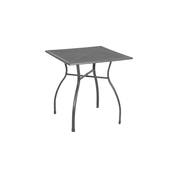 4009977866325 - Greemotion Gartentisch Tisch Toulouse 70 x 74 x 70 cm Grau Metall 4009977866325 - Greemotion Gartentisch Tisch Toulouse 70 x 74 x 70 cm Grau Metall