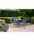 greemotion Gartentisch Toulouse grau quadratisch