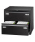 Hängeregistraturschrank Light CDF2633 2bahnig 2Schübe sw