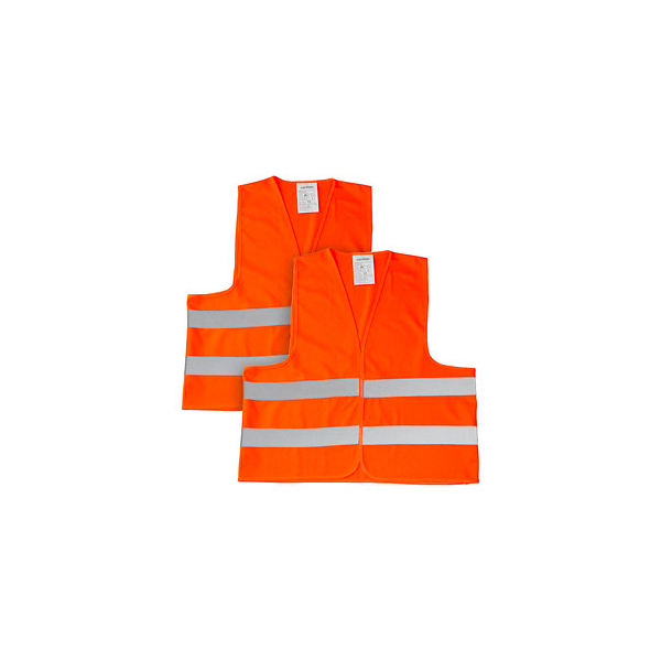 4011166131206 - unisex Warnwesten orange Einheitsgröße 4011166131206 LEINA-WERKE 2 Stück 4011166131206 - unisex Warnwesten orange Einheitsgröße 4011166131206 LEINA-WERKE 2 Stück