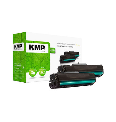 H-T14D schwarz Toner ersetzen HP 12A; Canon  703(Q2612AD;  7616A005)