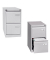 H&auml;ngeregistraturschrank IPCCA12645 Light, lichtgrau, 2 Schubladen, 1-bahnig