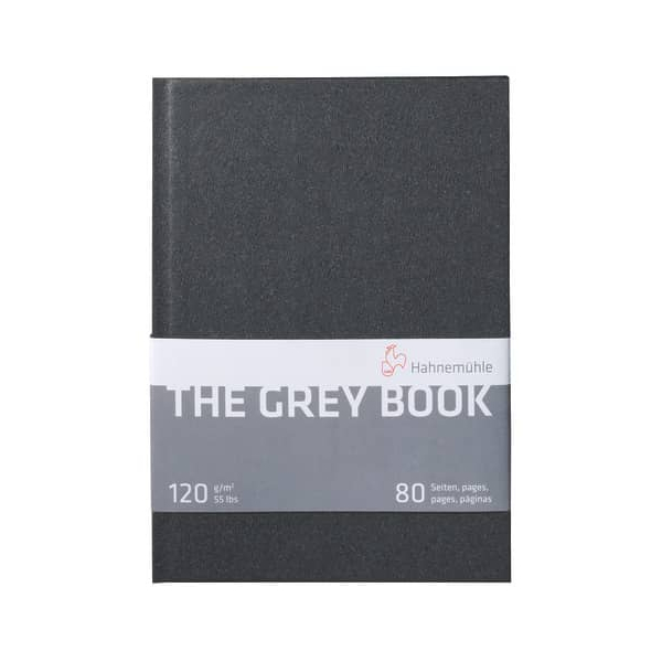 4011367102869 - TheGreyBook - A5 HF 120 g qm grau 40 Blatt 4011367102869 HAHNEMÜHLE 4011367102869 - TheGreyBook - A5 HF 120 g qm grau 40 Blatt 4011367102869 HAHNEMÜHLE