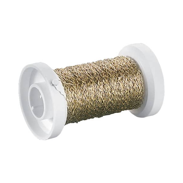4011643300941 -  Basteldraht - Ø 025 mm 50 m Bouillon-Effekt gold 4011643300941 KNORR PRANDELL 50 Meter