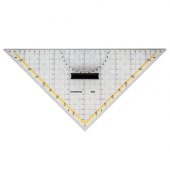 Geometriedreieck - 320 mm, Schneidekante, Griff