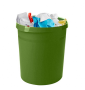 HAN Grip Papierkorb 18,0 l grün