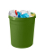HAN Grip Papierkorb 18,0 l grün