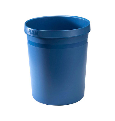 Papierkorb Grip Karma 18198-16, 18 Liter, rund, blau
