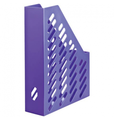 Stehsammler Klassik 1601-57, A4/C4, lila, Kunststoff, 76mm