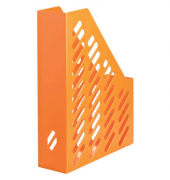 Stehsammler Klassik 1601-51, A4/C4, orange, Kunststoff, 76mm