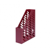 Stehsammler KLASSIK KARMA 16018-17, A4/C4, rot, recycelter Kunststoff, 76mm