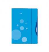 Heftbox quick open 237635, A3 blau, Karton 380g