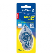 Korrekturroller 338723 BLANCO, blau/transparent, 8,4mm x 8,5m, Einweg, in Blister