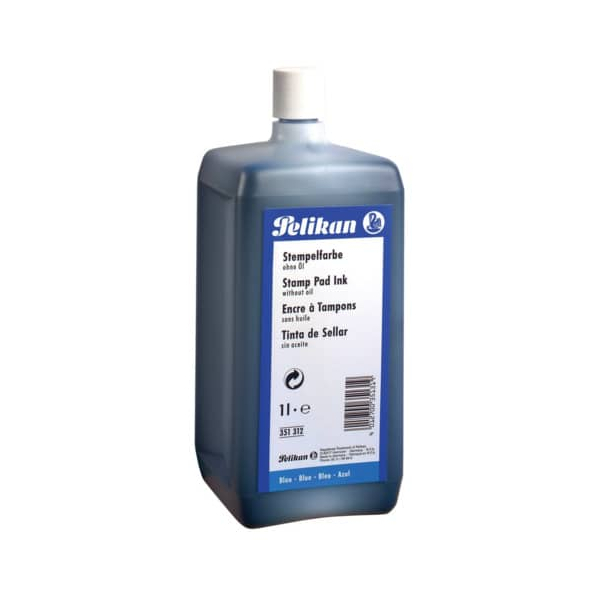 4012700351296 - Stempelfarbe ohne Öl 1L schw 4012700351296 1000 Milliliter
