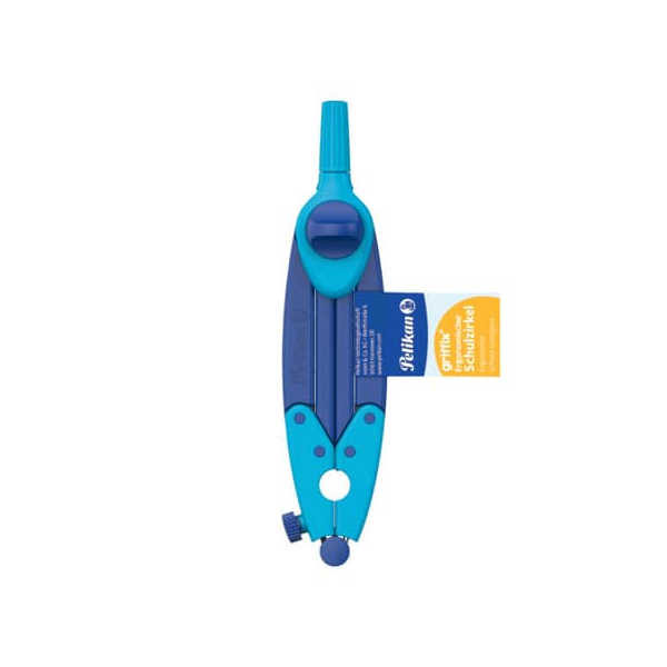 3 Stück Pelikan Schulzirkel Griffix blau 4012700700889 Pelikan