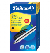 Kugelschreiber Stick 804370, schwarz, M, Einweg