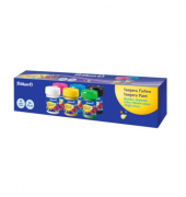 Temperafarbkasten, 804882, Temperafarbe, 6 Farben, farbig sortiert